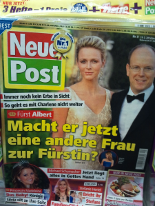 Neue Post, tysk veckotidning, februari 2014.